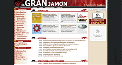 Desktop Screenshot of elgranjamon.es